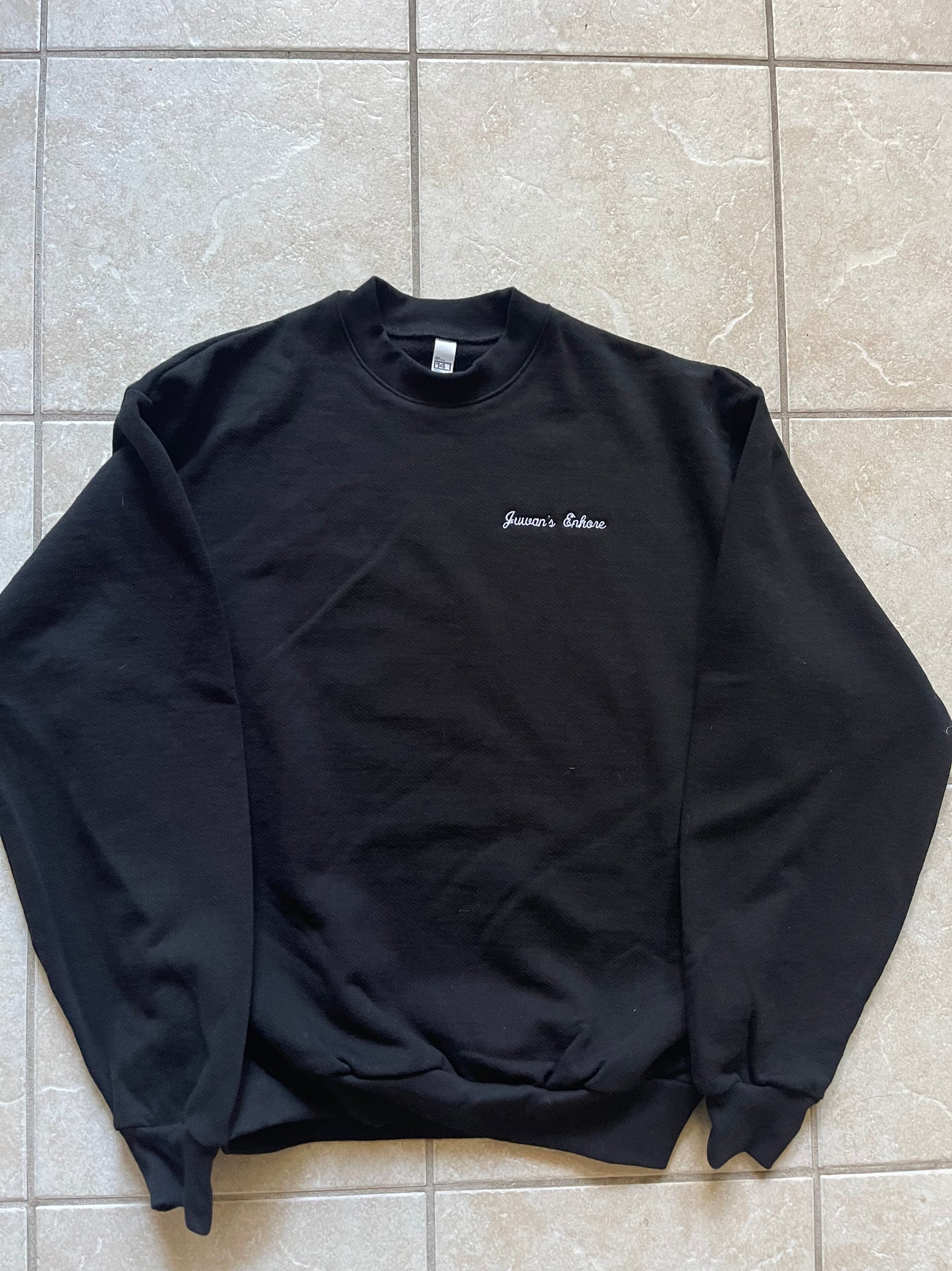 Jusentials Embroidered Crewneck